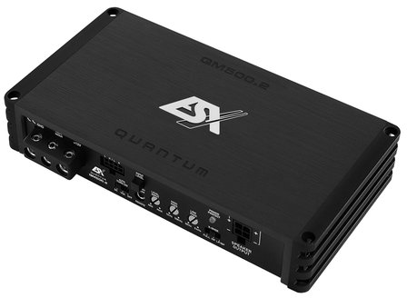 ESX Quantum QM500.2 versterker 2 kanaals 500 watts RMS Black Edition