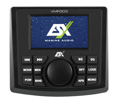 ESX MARINE VMR303 radio module met DAB+ en FM bluetooth usb &amp; aux