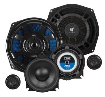 Hifonics Zeus ZSB8.3C custom fit 3-weg compo set 180 watts RMS voor BMW &amp; MINI