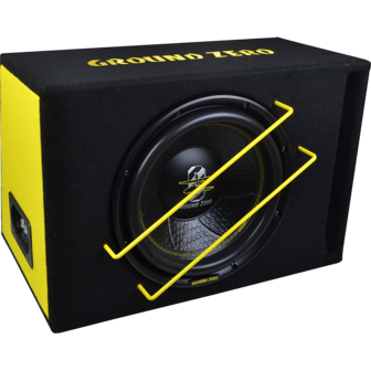 Ground Zero Iridium GZIB-12SPL bassreflex kist 12 inch 500 watts RMS DVC 2 ohms