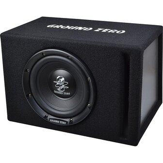 Ground Zero Iridium GZIB-20BR-ACT actieve bassreflex kist 8 inch 100 watts RMS