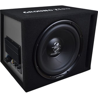 Ground Zero Iridium GZIB-30BR-ACT actieve bassreflex kist 12 inch 150 watts RMS 