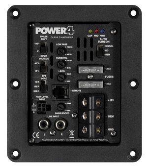 POWER4 mono versterker inbouw module 460 watts RMS 4 ohms