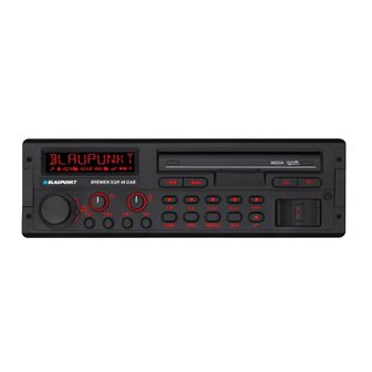 Blaupunkt Bremen SQR46DAB autoradio retro look met bluetooth en usb