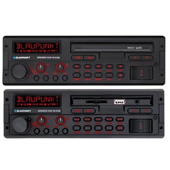 Blaupunkt Bremen SQR46DAB autoradio retro look met bluetooth en usb