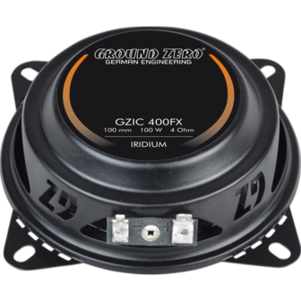 Ground Zero GZIC-400FX luidspreker set 10cm 2-weg compo 60 watts RMS 4 ohms