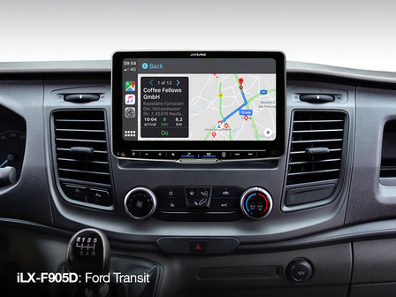 Alpine iLX-F905D (Halo) 9 inch DAB+ autoradio met Apple Carplay &amp; Android Auto