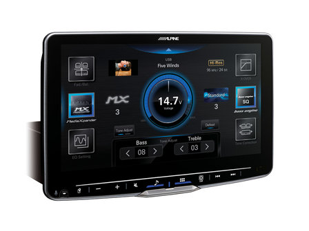 Alpine iLX-F905D (Halo) 9 inch DAB+ autoradio met Apple Carplay &amp; Android Auto