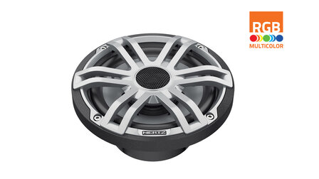 Hertz HEX6.5S-LD-G marine luidspreker set 2-weg coax 50 watts RMS met LEDS