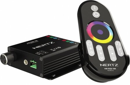 Hertz HM-RGB-1BK controller voor RGB LED met afstandsbediening