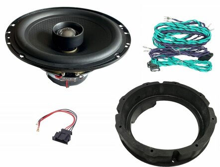 Audio System XCFIT-VW-LUPO-REAR-3-EVO2 luidspreker set 16,5 cm 2-weg 85 watts RMS