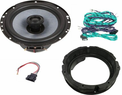 Audio System COFIT-VW-GOLF5-REAR-3-EVO2 luidspreker set 16,5 cm 2-weg 90 watts RMS