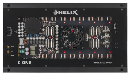 Helix C-ONE high resolution mono-block versterker 1100 watts RMS 1 ohms