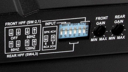 Alpine KTA-450 head unit power pack versterker module 4 kanaals 400 watts