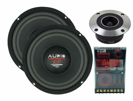 Audio System X200-4FL EVO2 FREE AIR 20 cm 2-weg compo 250 watts RMS 2 ohms
