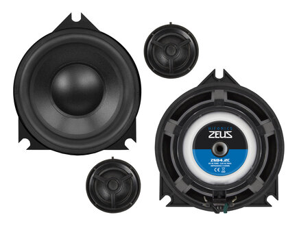 Hifonics Zeus ZSB4.2C custom fit 10cm 2-weg compo set 60 watts RMS voor BMW &amp; MINI