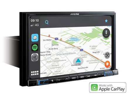 Alpine X803DC-U Truck &amp; Camper navigatie DAB+ autoradio 8 inch met Apple CarPlay &amp; Android Auto
