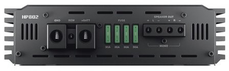 Hertz HP802 SPL SHOW 2 kanaals versterker 1600 watts RMS