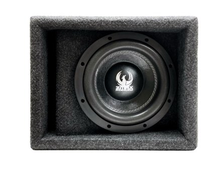 Phoenix Gold ZMAXB81 basscase 8 inch bassreflex kist 500 watts RMS DVC 2 ohms