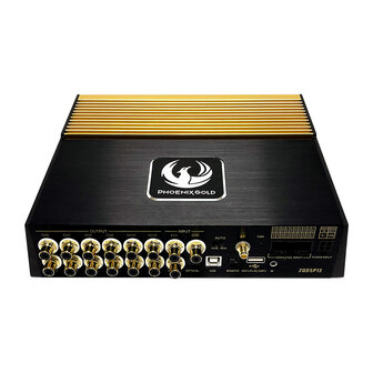 Phoenix Gold ZQDSP12 high end 12 kanaals DSP processor met usb &amp; bluetooth