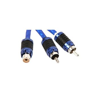 Stinger Sl62YM rca y-splitter 0.9 meter 1x Female naar 2x Male