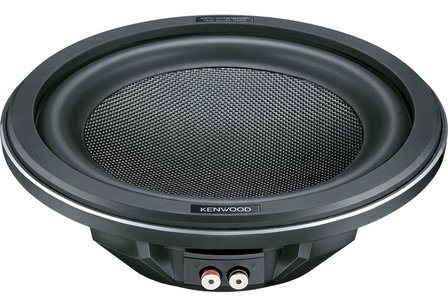 Kenwood KFC-WPS1200F spacer (ondiepe) subwoofer 12 inch 350 watts RMS SVC 4 ohms inbouwdiepte 100mm