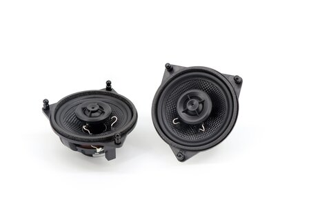 Blam Relax 100MNC custom fit Mercedes Benz &amp; Tesla 2-weg 10 cm luidspreker set 40 watts RMS