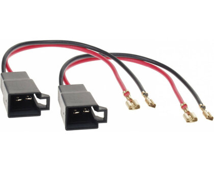 Luidspreker adapter kabel set Opel Renault Seat VW Citro&euml;n Nissan Mercedes Dacia Skoda Seat