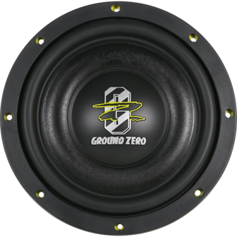 Ground Zero GZHW-10SPL-D2 FLAT subwoofer 10 inch 600 watts RMS DVC 2 ohms