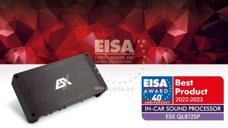ESX Quantum QL812SP DSP processor 12 kanaals met bluetooth streaming