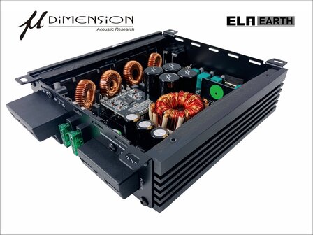 U-Dimension ELA-EARTH versterker 4 kanaals 800 watts RMS