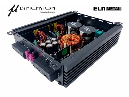 U-Dimension ELA-METAL versterker 2 kanaals 1200 watts RMS