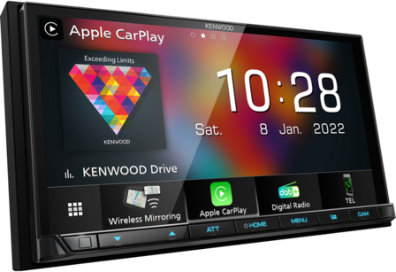 Kenwood DMX8021DABS bluetooth wireless Android Auto &amp; Apple Carplay