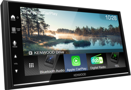 Kenwood DMX7722DABS autoradio wireless Apple Carplay &amp; Android Auto Wifi bluetooth