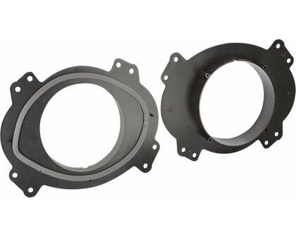 Luidspreker adapter ringen set 16,5 cm Isuzu D-MAX voordeuren