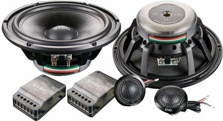 Steg  MLG65C luidspreker set 16,5 cm 2-weg compo 60 watts RMS 4 ohms