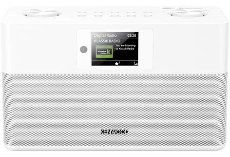 Kenwood CR-ST80DAB-W compacte radio systeem met DAB+ USB &amp; bluetooth audio