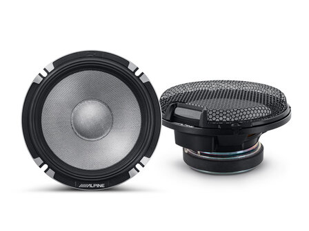 Alpine R2-S652 Hi-Res Audio luidspreker set 16,5cm 2-weg compo 100 watts RMS 4 ohms