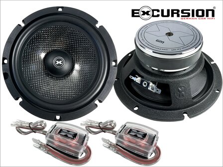 Excursion PX6M midbassen