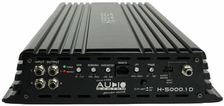 Audio System Helon H5000.1 mono block versterker 5000 watts RMS 1 ohms