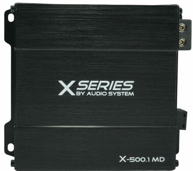 Audio System X500.1MD mono block versterker 500 watts RMS 2 ohms