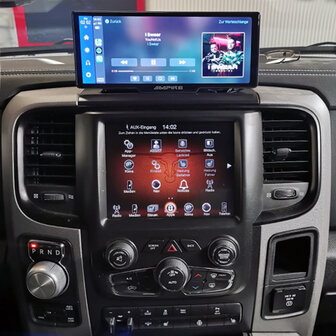 Ampire CPM100 IPS monitor 10 inch Apple Carplay &amp; Android Auto met dashcam