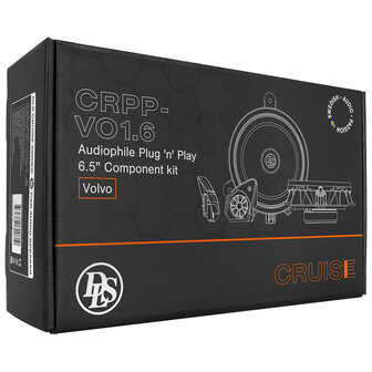 DLS CRUISE CRPP-VO1.6 custom fit 16,5 cm compo luidspreker set 100 watts RMS Volvo