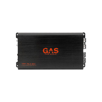 GAS AUDIO TFP70.4-24V versterker 4 kanaals 24 volts 440 watts RMS