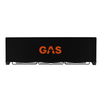 GAS AUDIO MAD B1-310 gesloten subwoofer kist 3 x 10 inch 750 watts RMS 1 ohms