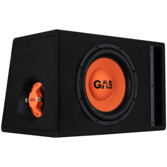 GAS AUDIO MAD B2-110 bassreflex subwoofer kist 10 inch 300 watts RMS 4 ohms