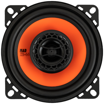 GAS AUDIO MAD X2-44 luidspreker set 10 cm 2-weg 60 watts RMS 4 ohms