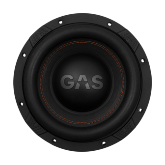 GAS AUDIO MAX S1-8D1 high power subwoofer 8 inch 550 watts RMS DVC 1 ohms