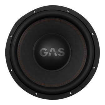 GAS AUDIO MAX S1-15D2 high power subwoofer 15 inch 1600 watts RMS DVC 2 ohms