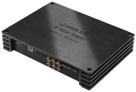 Helix P6DSP-MK2 high end 6 kanaals 12-24 volts versterker met 8 kanaals DSP 1100 watts RMS